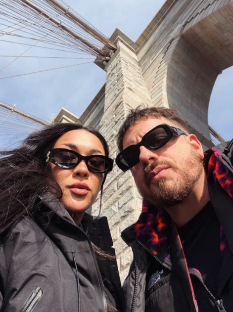 Fede Bal y Evelyn Botto blanquearon su romance con una foto juntos en Nueva&nbsp;York