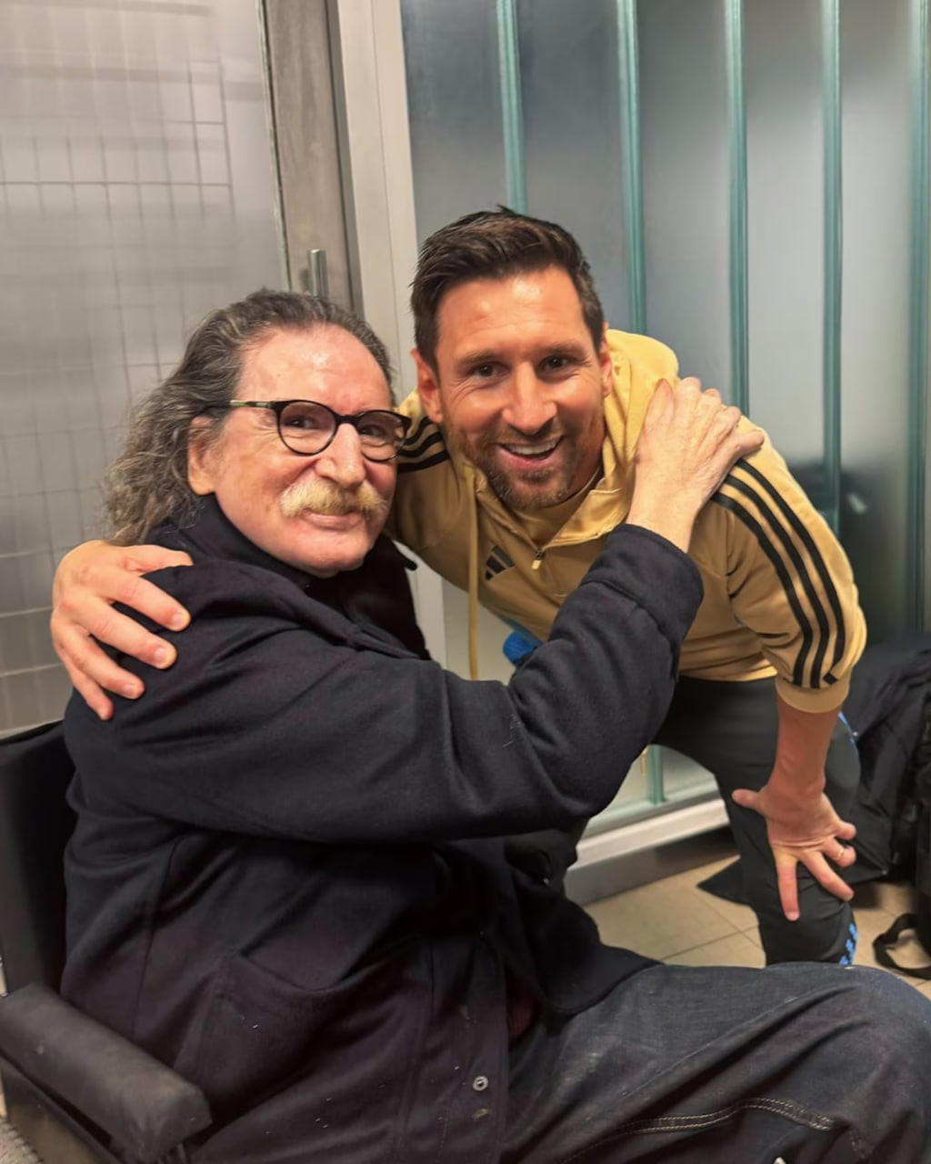 Messi reveló una inesperada anécdota con Charly García que sorprendió a&nbsp;todos