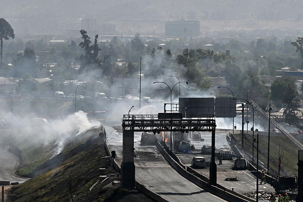 Tragedia en la capital chilena: explosión de camión con gas deja cuatro&nbsp;muertos