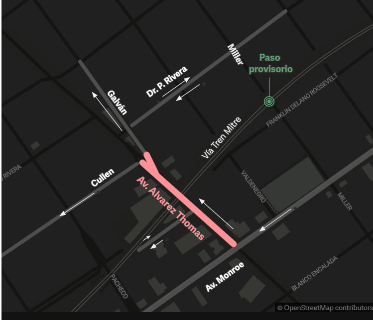 Cierre de Álvarez Thomas: comienza la construcción de un túnel clave en Villa&nbsp;Urquiza