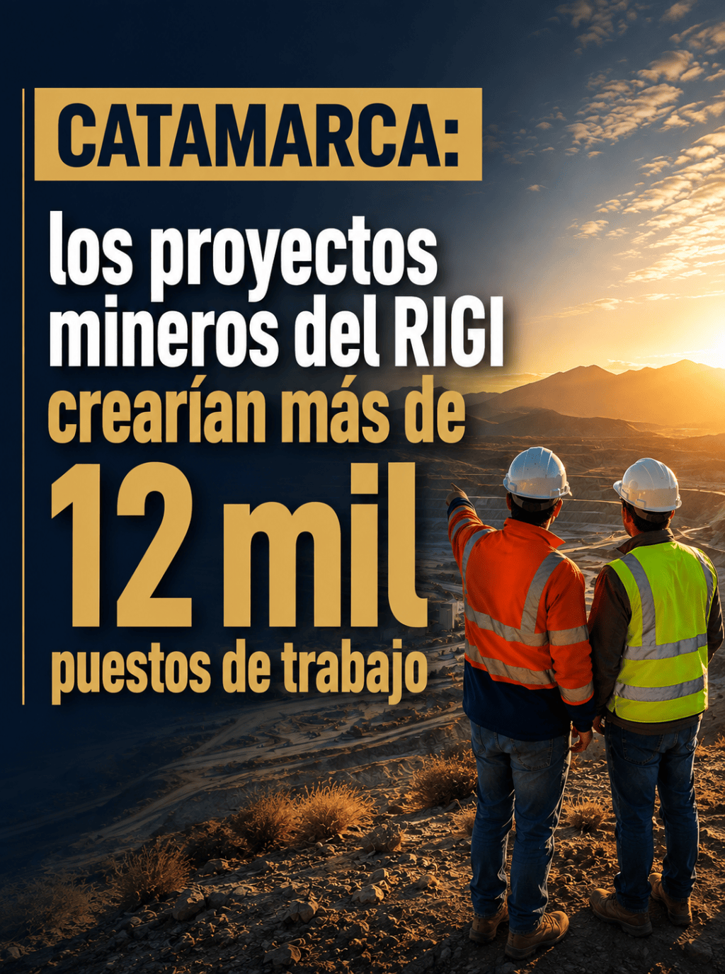 Catamarca: los proyectos mineros del RIGI crearían más de 12 mil puestos de&nbsp;trabajo